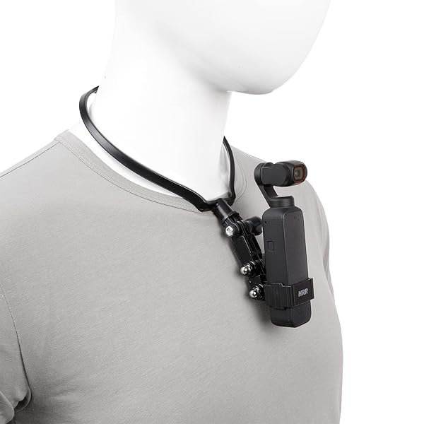 PellKing PellKing Neck Mount Holder for DJI Pocket 2 & Osmo Pocket 1 - POV Chest Accessory for First-View Shooting - View 4 of 9
