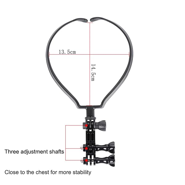 PellKing PellKing Neck Mount Holder for DJI Pocket 2 & Osmo Pocket 1 - POV Chest Accessory for First-View Shooting - View 7 of 9