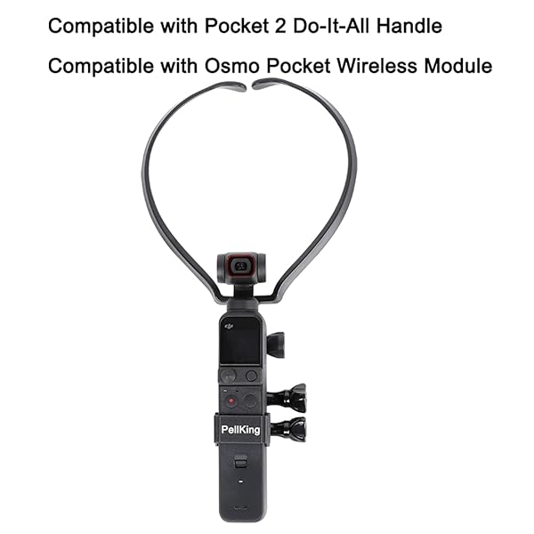 PellKing PellKing Neck Mount Holder for DJI Pocket 2 & Osmo Pocket 1 - POV Chest Accessory for First-View Shooting - View 9 of 9