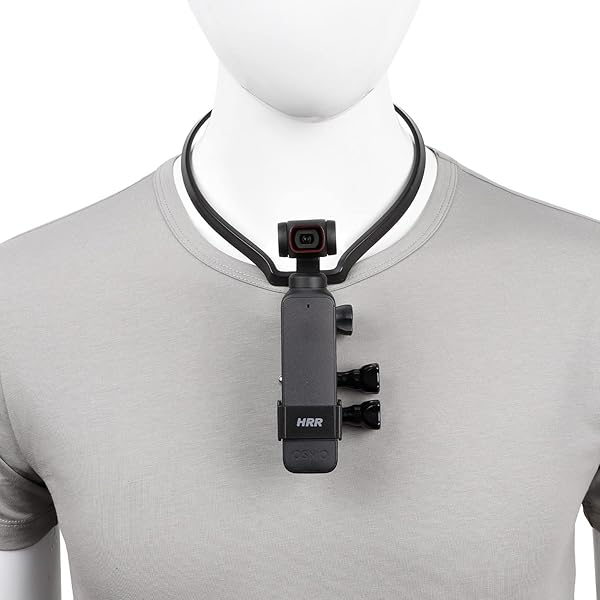 PellKing Neck Mount Holder for DJI Pocket 2 & Osmo Pocket 1 - POV Chest Accessory for First-View Shooting