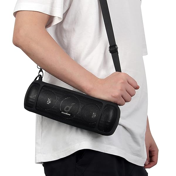 co2CREA co2CREA Soft Silicone Cover for Anker Soundcore Motion+ Bluetooth Speaker - Durable Protection & Stylish Design - View 7 of 8