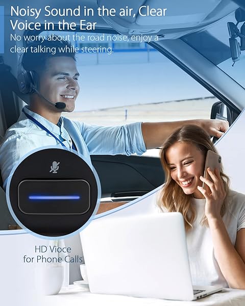 HomeSpot HomeSpot JM100 Trucker Bluetooth Headset: AI Noise Canceling, 34H Talk Time, Perfect for Trucking & Home Office - View 9 of 9