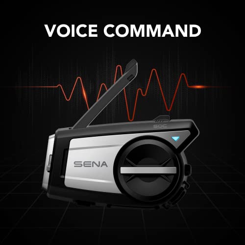 SENA Sena 50C: 4K Motorcycle Camera & Mesh Communication Headset with Harman Kardon Sound - View 5 of 7