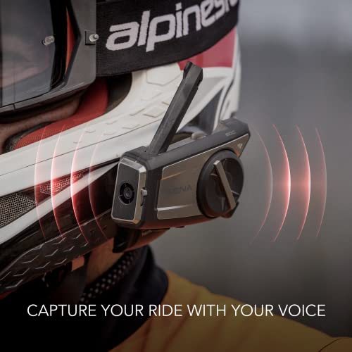 SENA Sena 50C: 4K Motorcycle Camera & Mesh Communication Headset with Harman Kardon Sound - View 7 of 7
