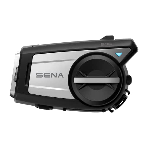 SENA Sena 50C: 4K Motorcycle Camera & Mesh Communication Headset with Harman Kardon Sound