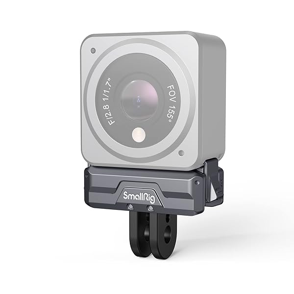 SMALLRIG Magnetic Adapter Mount for DJI Action 4 / Action 3 / Action 2, with Adapter Connection and 1/4â€ Thread for Osmo Action 3 / Action 2, for Tripod, Selfie, Vlogging, YouTube - 3662
