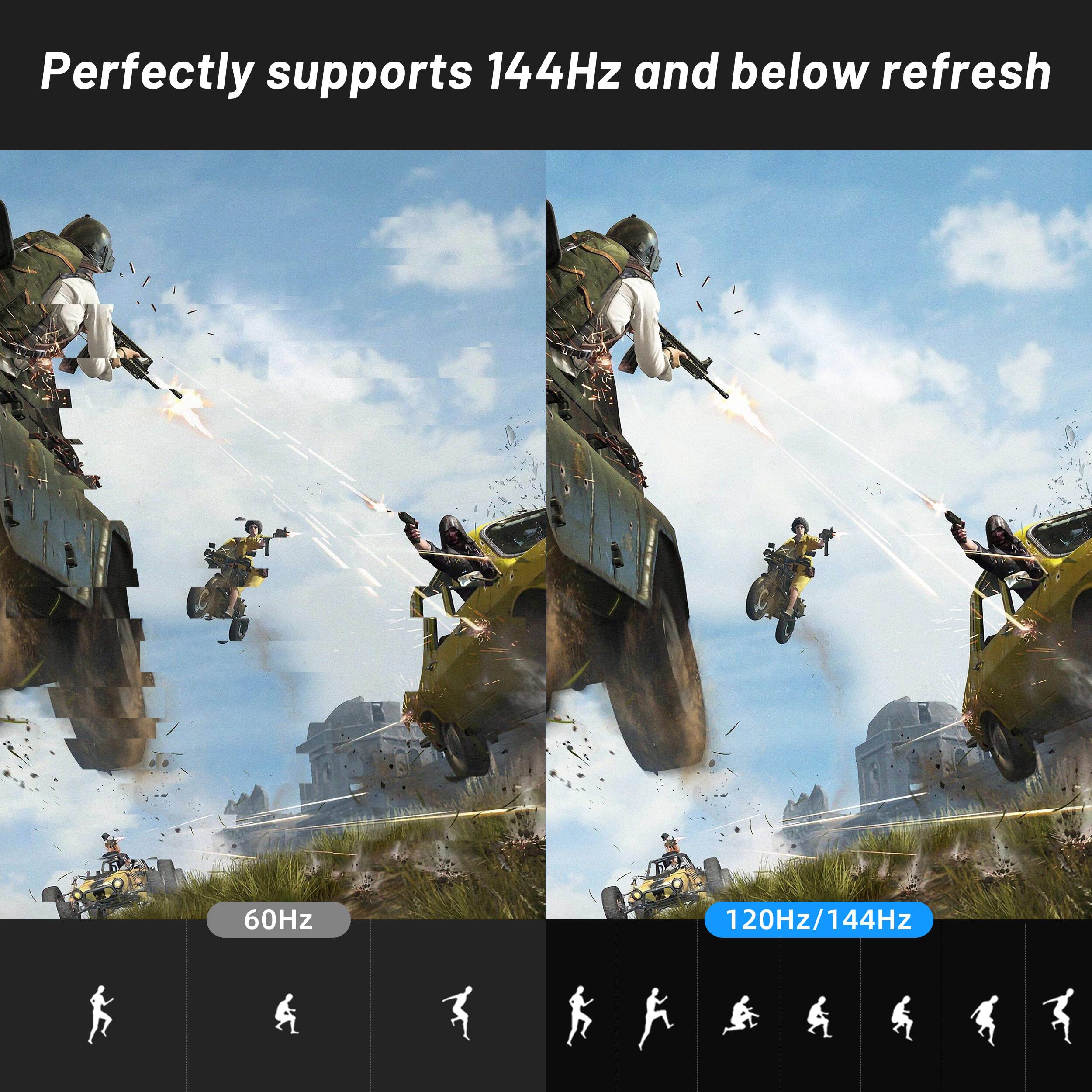 DGHUMEN 60Ft HDMI Cable Fiber Optic 8K 48Gbps In Wall HDMI 2.1 Cord Detachable Micro Connector Supports 8K 60Hz 4K 120Hz Projector TV PC Monitor - View 4 of 7