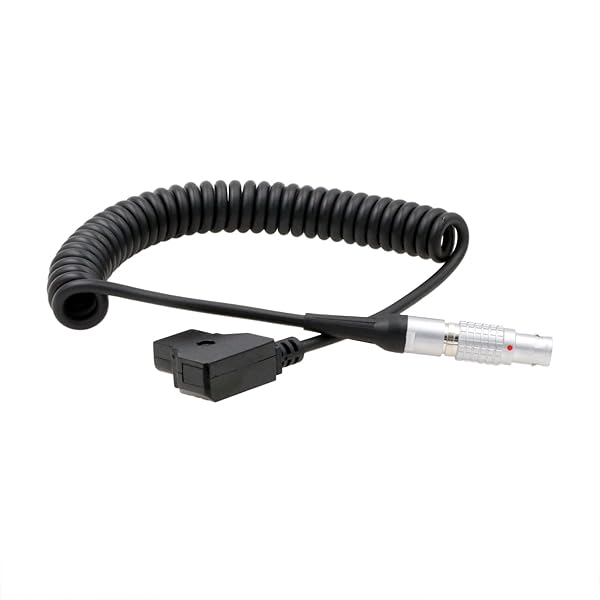 HangTon HangTon Coiled D-Tap to 4 Pin Female DC Power Cable for ZHIYUN Crane 3S Stabilizer - View 5 of 7