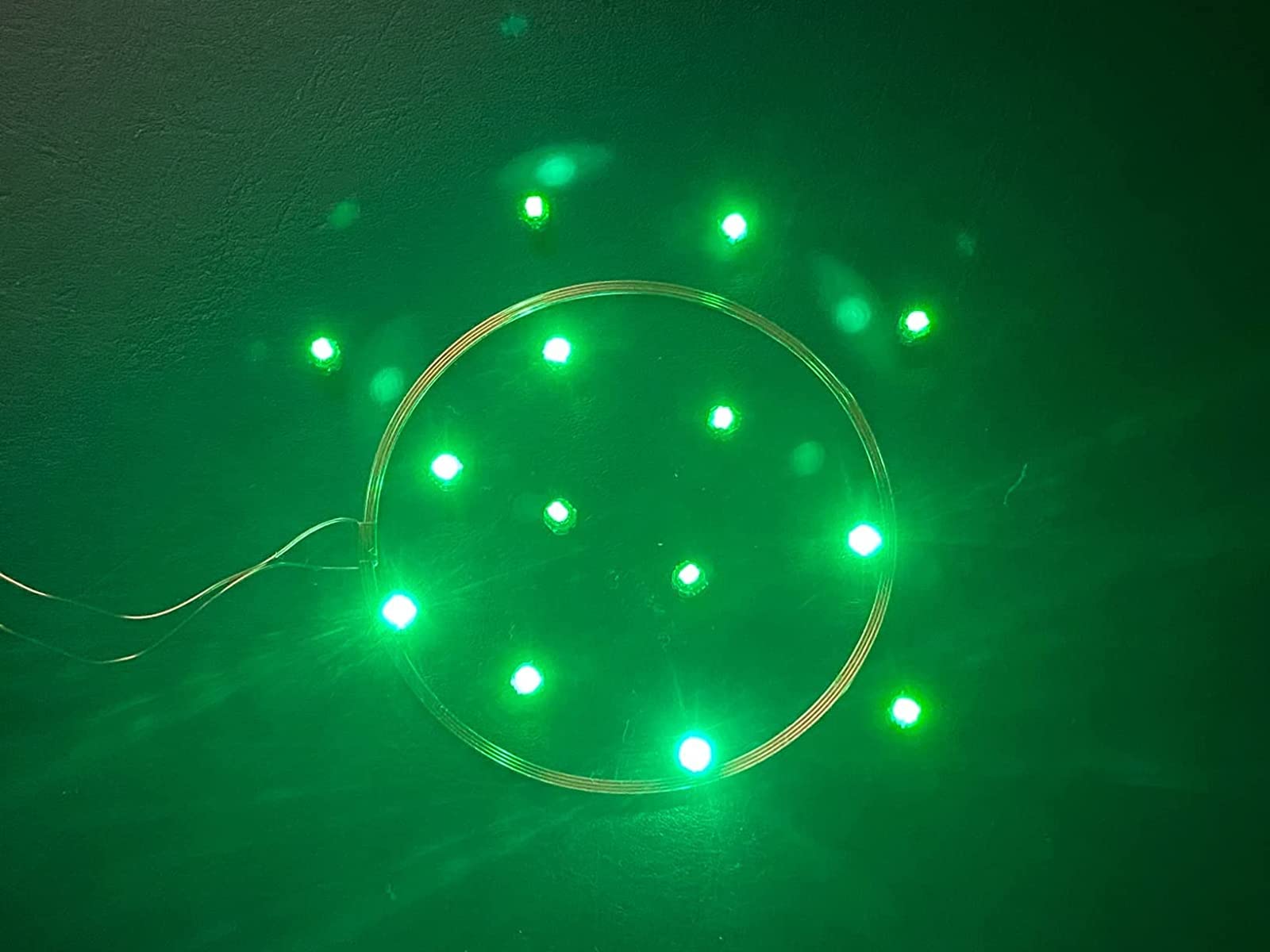 Taidacent Taidacent 80mm Long Distance 5V Wireless LED Coil Inductive Module with Ten Colorful Adjustable Brightness LED Lights - View 8 of 9