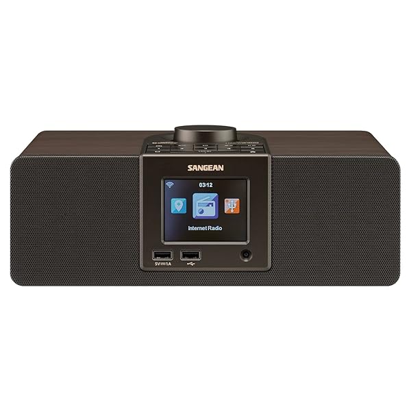 Sangean Buy Sangean WFR-32 Wi-Fi Internet Radio: 7W Stereo, Bluetooth, Stylish Wood Cabinet - Perfect for Home Audio - View 4 of 9