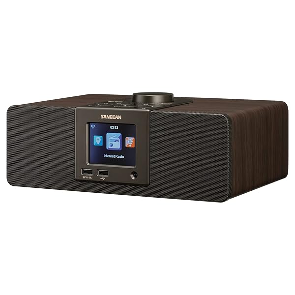 Sangean Buy Sangean WFR-32 Wi-Fi Internet Radio: 7W Stereo, Bluetooth, Stylish Wood Cabinet - Perfect for Home Audio - View 6 of 9