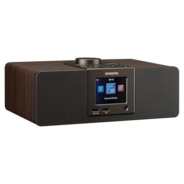 Sangean Buy Sangean WFR-32 Wi-Fi Internet Radio: 7W Stereo, Bluetooth, Stylish Wood Cabinet - Perfect for Home Audio - View 9 of 9