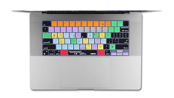 XSKN XSKN Silicone Keyboard Cover for 2021 MacBook Pro M1 Pro M1 MAX 14.2 inch 16.2 inch Ableton Live Shortcuts Hotkeys US Version - View 4 of 8