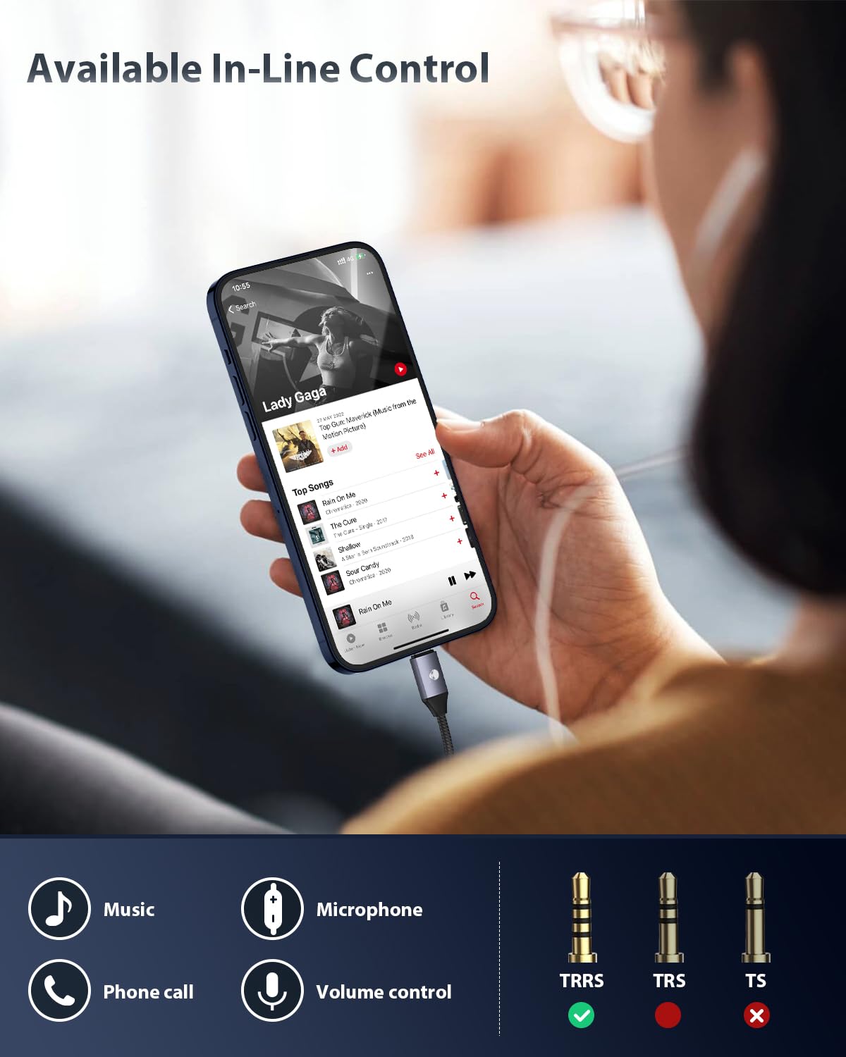 Stouchi Stouchi USB C to 3.5mm Female Adapter Hi-Fi Dongle for iPhone 15 Pixel 8 7 6a Samsung Galaxy S22 S21 Ultra Z Flip Note20 2022 iPad Pro Grey - View 2 of 7