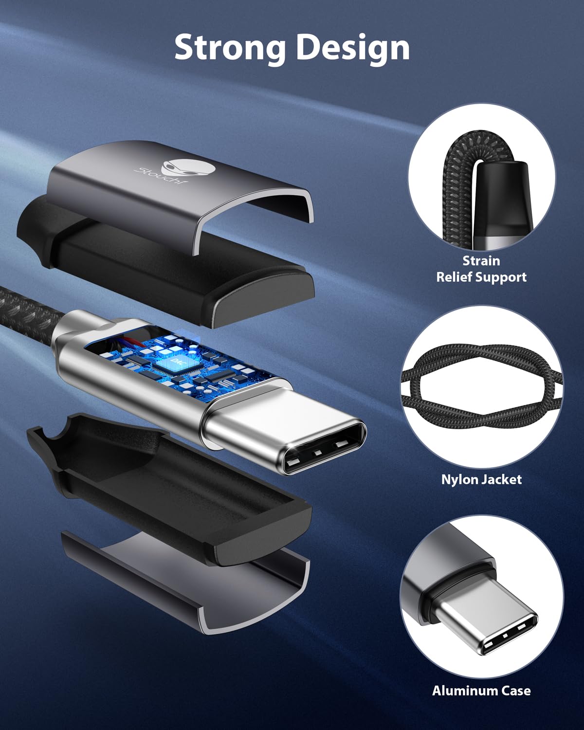 Stouchi Stouchi USB C to 3.5mm Female Adapter Hi-Fi Dongle for iPhone 15 Pixel 8 7 6a Samsung Galaxy S22 S21 Ultra Z Flip Note20 2022 iPad Pro Grey - View 6 of 7