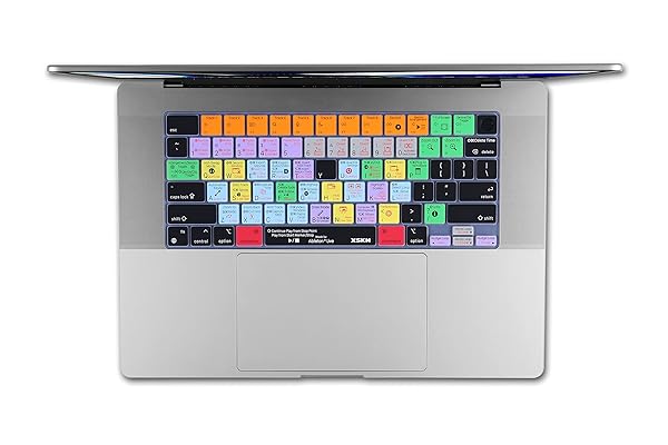 XSKN XSKN Ableton Live Shortcut Keyboard Cover for 2021 MacBook Pro 14 US Layout Silicone Skin K-399 0 - View 4 of 7