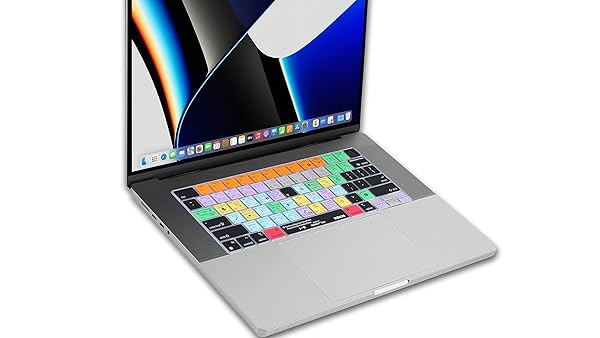 XSKN XSKN Ableton Live Shortcut Keyboard Cover for 2021 MacBook Pro 14 US Layout Silicone Skin K-399 0 - View 5 of 7