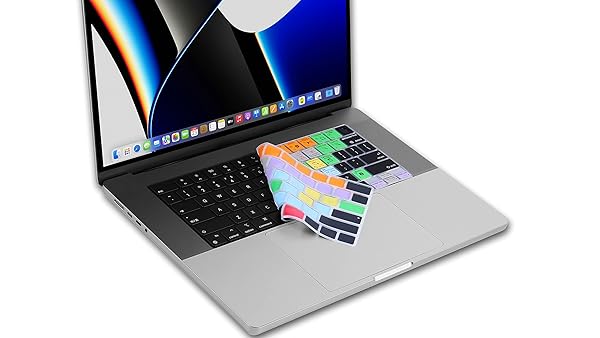 XSKN XSKN Ableton Live Shortcut Keyboard Cover for 2021 MacBook Pro 14 US Layout Silicone Skin K-399 0 - View 6 of 7