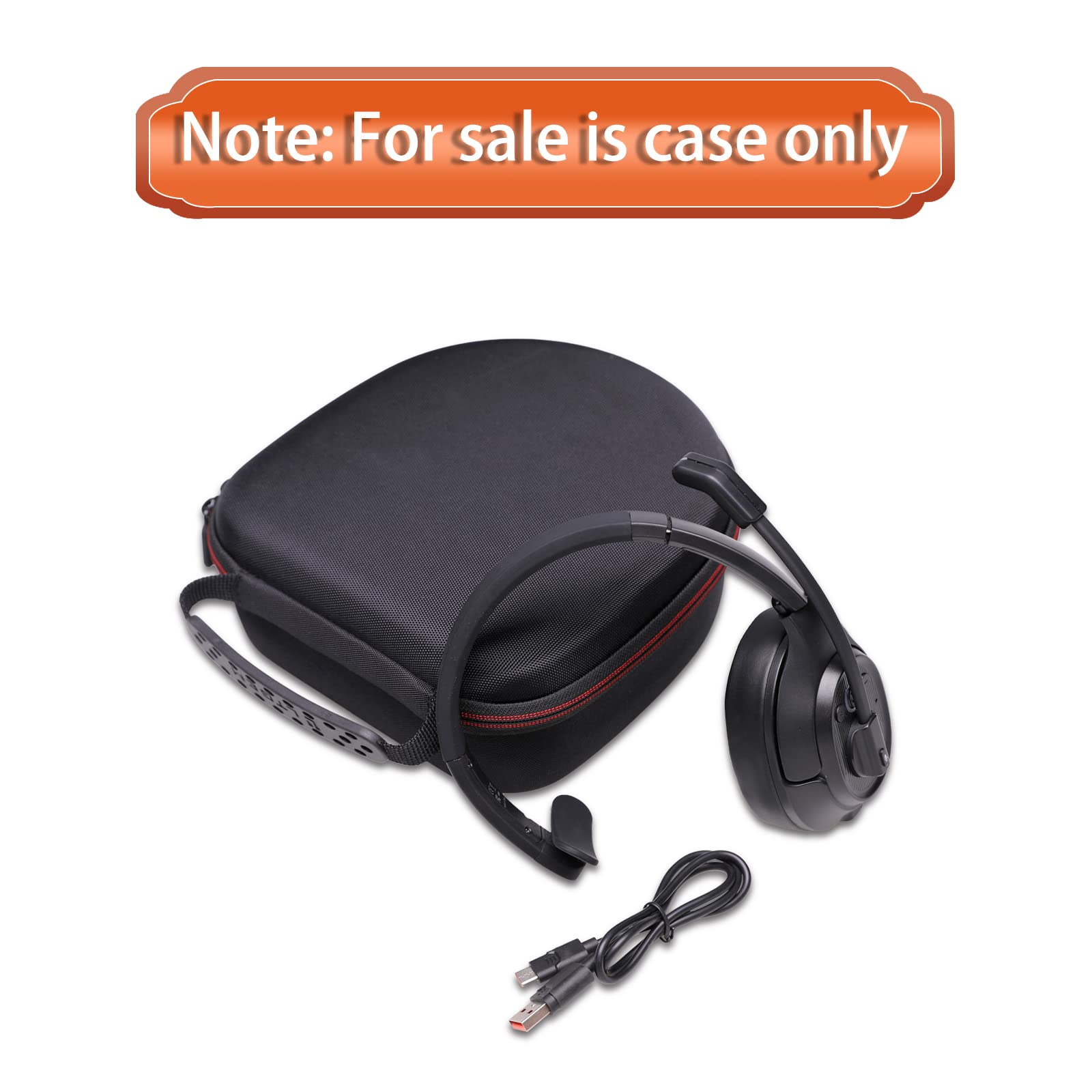 LTGEM Hard Case for BlueParrott and JLab Go Work Gen 2 Bluetooth Headsets Travel Protective Storage Bag - View 8 of 8