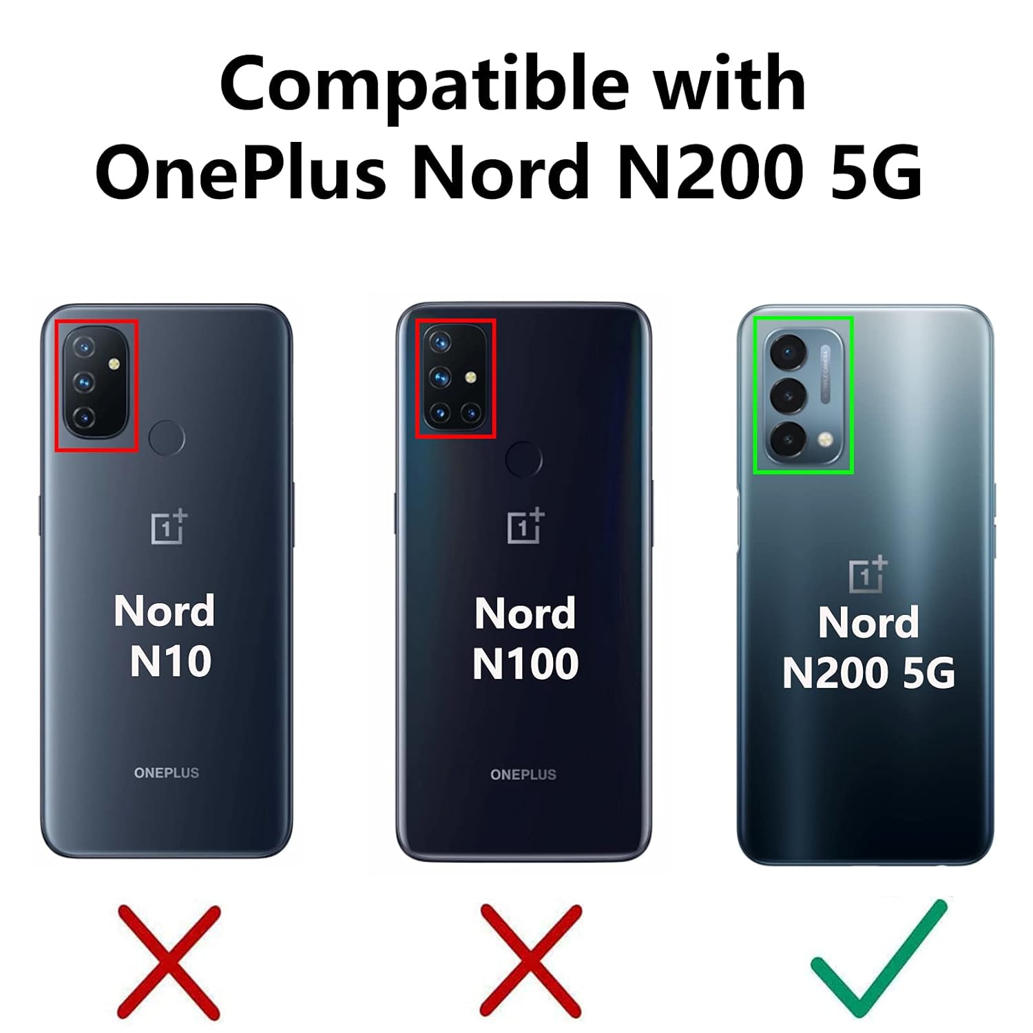 SKTGSLAMY OnePlus Nord N200 5G Case with Screen Protector Military Grade 16ft Drop Tested Cover and Magnetic Kickstand Mint - View 2 of 8