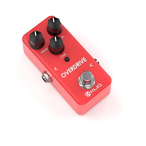 KLIQ Music Gear Discover KLIQ Tiny-Overdrive Effect Pedal: Perfect for Guitar & Bass Players! - View 4 of 5