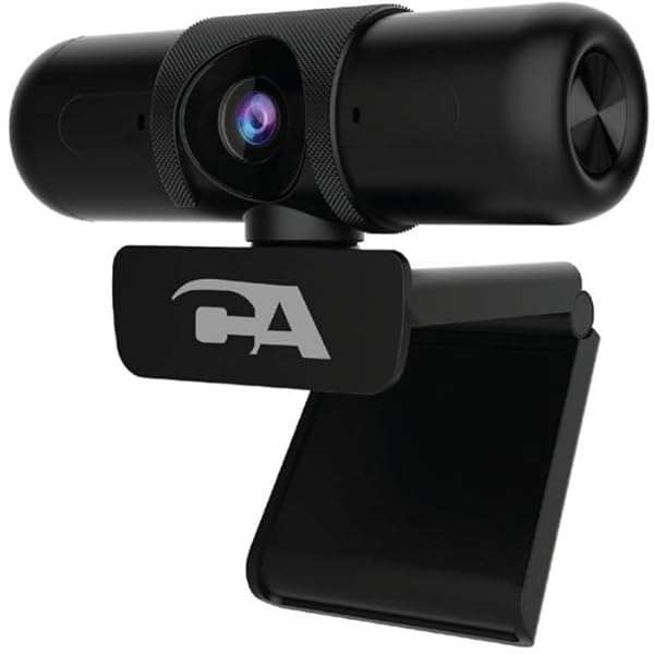 Cyber Acoustics CA Essential Super HD Webcam WC-3000: Zoom Certified 5MP, Autofocus, Dual Mics, 30fps Video - View 5 of 8