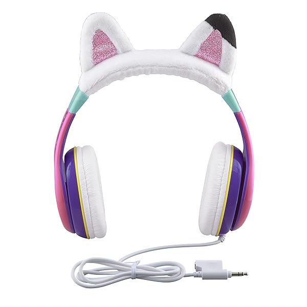 eKids eKids Gabbys Dollhouse Children's Headphones Wired for School Home or Travel with Tangle-Free Cable and Volume Controller for Ages 3 and Up - View 6 of 9