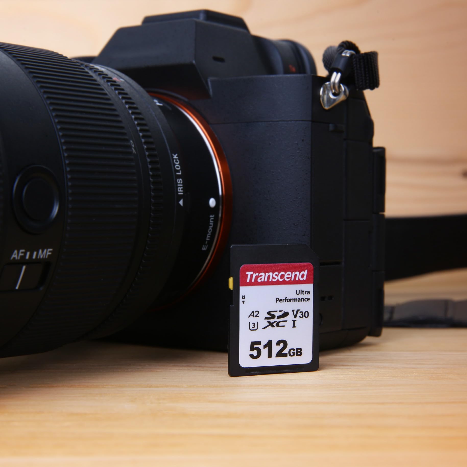 Transcend Transcend 512GB 340S SD Card U3 V30 4K UHD A2 Ultra Performance Up to 160MBs for DSLR Video Camera Action Camera Drone - View 4 of 5