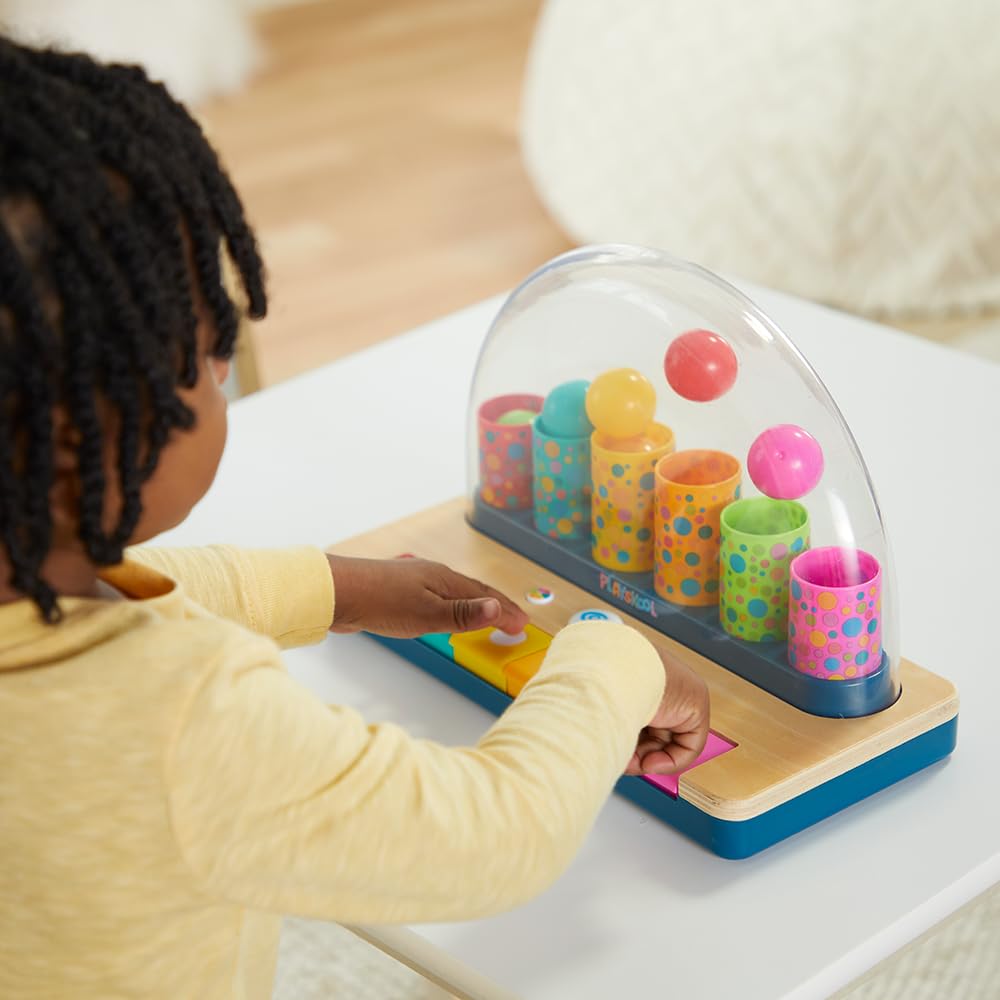 Playskool Playskool Little Wonders Pop-A-Tune: Colorful Musical Toy for 12+ Months - Fun Sounds & Cause-Effect Learning! - View 3 of 7