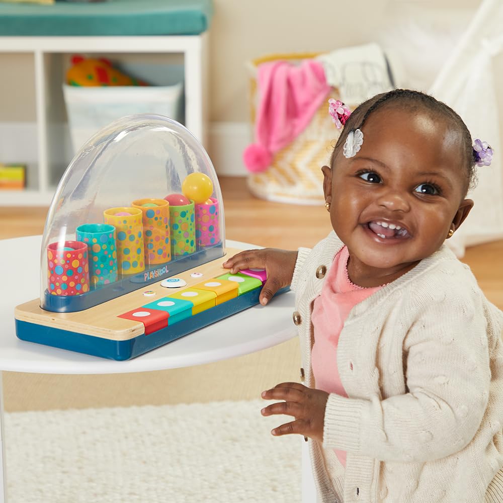 Playskool Playskool Little Wonders Pop-A-Tune: Colorful Musical Toy for 12+ Months - Fun Sounds & Cause-Effect Learning! - View 4 of 7