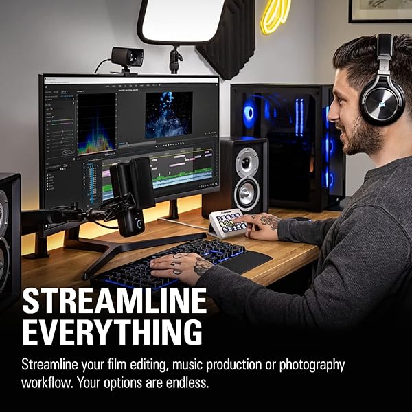 Elgato Elgato Stream Deck MK.2 White: 15 Macro Keys for OBS, Twitch & YouTube - Compatible with Mac & PC - View 6 of 10