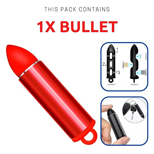 Aporia International Aporia - Magnetic Charging Cable USB 540Â° Rotating 5PIN 2-Pack with 6 Tips 2X Micro 2X Type C 2X IP | Fast Charge Data Transfer | 2X Storage for Tips (Red Long 6ft + Purple Short 3ft) - View 5 of 10