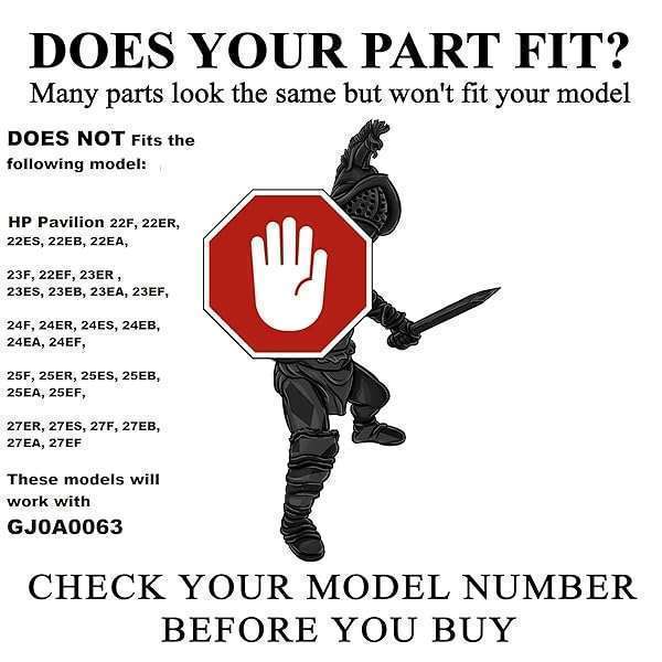 Gladiator Joe Gladiator Joe VESA Arm Adapter for HP Pavilion M Series Monitors - Compatible with M22f, M24f, M27f, M32f & More - View 4 of 8