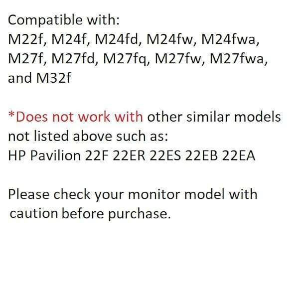 Gladiator Joe Gladiator Joe VESA Arm Adapter for HP Pavilion M Series Monitors - Compatible with M22f, M24f, M27f, M32f & More - View 7 of 8