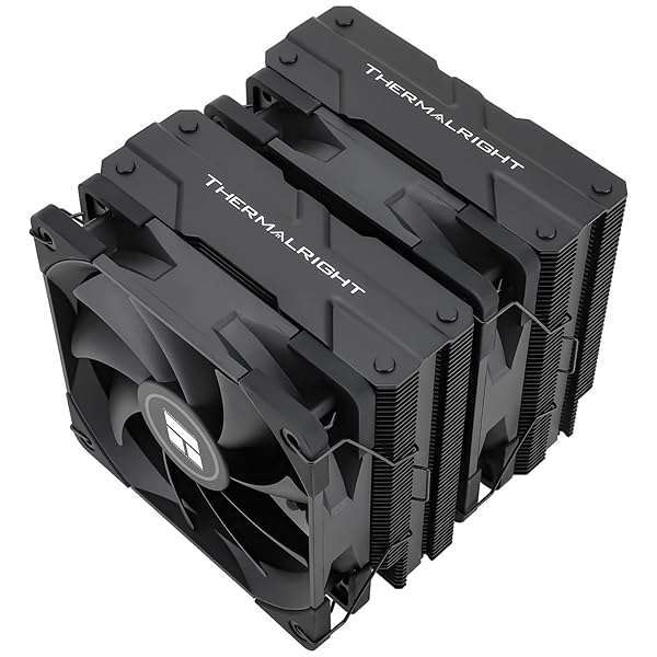 Thermalright Thermalright Peerless Assassin 120 Black: Top CPU Air Cooler for AMD & Intel with 6 Heat Pipes & PWM Fan