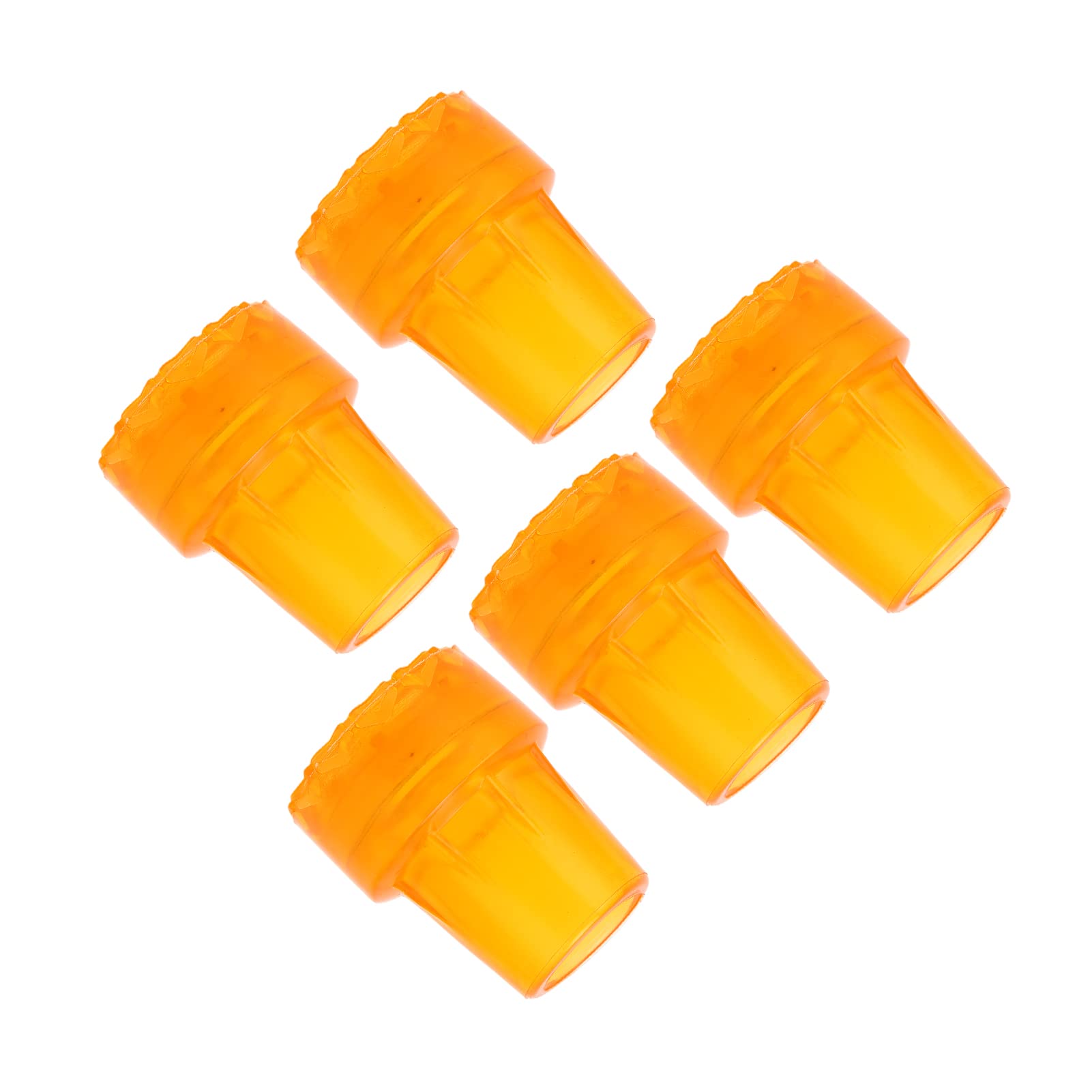 Dioche Crutch Tips 5Pcs 19mm Thick Rubber Skid Resistant Wearproof Cane Accessories - View 9 of 9