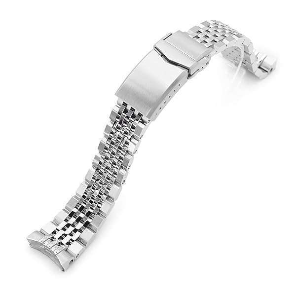 MiLTAT 20mm Asteroid Watch Band for Seiko Alpinist SARB017, SPB155 & Hamilton Khaki H70455733 - Stylish & Durable