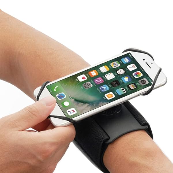 Bobrand 360 Rotatable Sport Running Armband Phone Holder for Samsung Galaxy S21 S22 S23 S24 iPhone 11 12 13 14 15 Pro Max Google Pixel Moto G