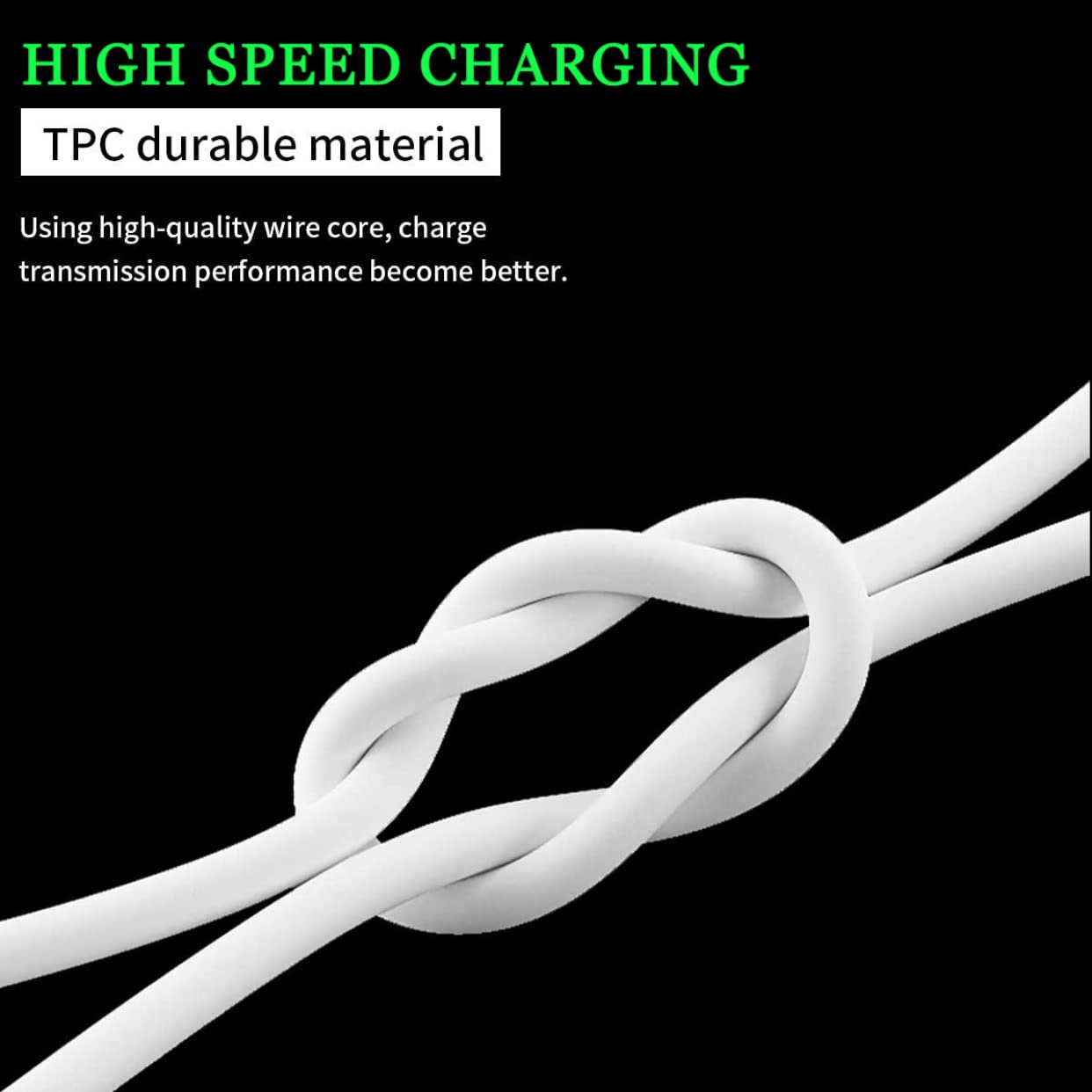 TOP-UP 4-in-1 Fast Magnetic Charger Cable for Apple Watch, iPhone, Android & More - 3.3ft Multi Charging Cord - View 5 of 7
