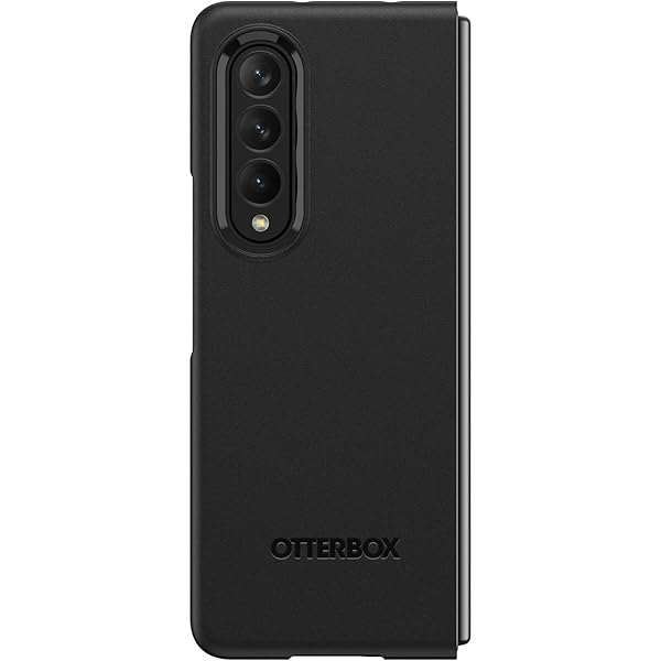 OtterBox OtterBox Thin Case for Samsung Galaxy Z Fold3 5G Black Non-Retail Packaging - View 7 of 8