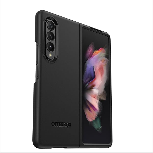 OtterBox OtterBox Thin Case for Samsung Galaxy Z Fold3 5G Black Non-Retail Packaging - View 2 of 8