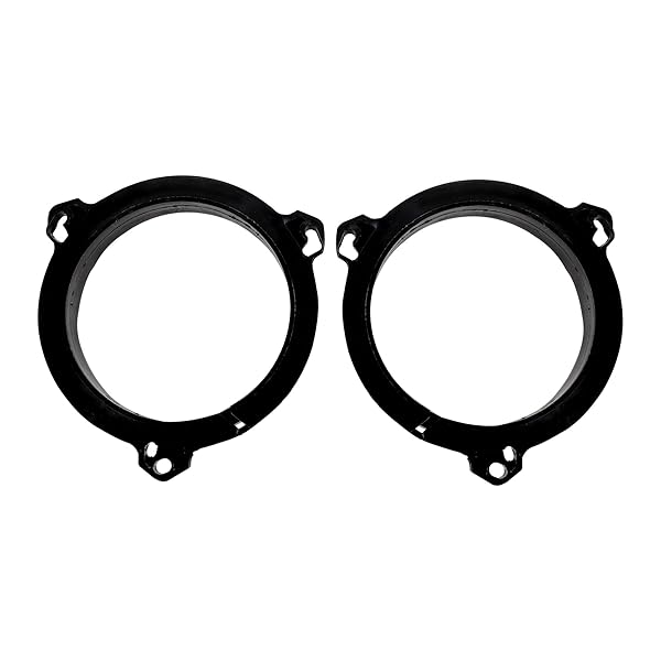 NuIth NuIth 6.5 Inch Door Speaker Adapter Bracket for Nissan Altima Frontier NV Titan Infiniti FX35 G35 G37 Q45 2002-2019 Mount Spacer Ring