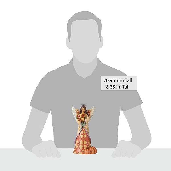 Enesco Enesco Jim Shore Fall Harvest Angel Figurine - 8.25 Inch Sunflower Design | Heartwood Creek Collectible - View 6 of 10