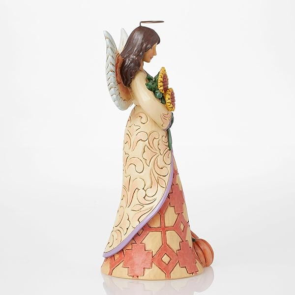 Enesco Enesco Jim Shore Fall Harvest Angel Figurine - 8.25 Inch Sunflower Design | Heartwood Creek Collectible - View 7 of 10