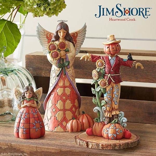 Enesco Enesco Jim Shore Fall Harvest Angel Figurine - 8.25 Inch Sunflower Design | Heartwood Creek Collectible - View 9 of 10