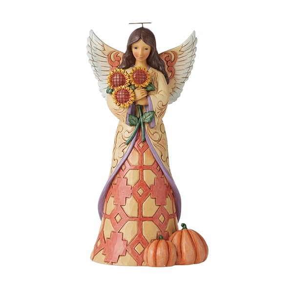 Enesco Enesco Jim Shore Fall Harvest Angel Figurine - 8.25 Inch Sunflower Design | Heartwood Creek Collectible - View 2 of 10