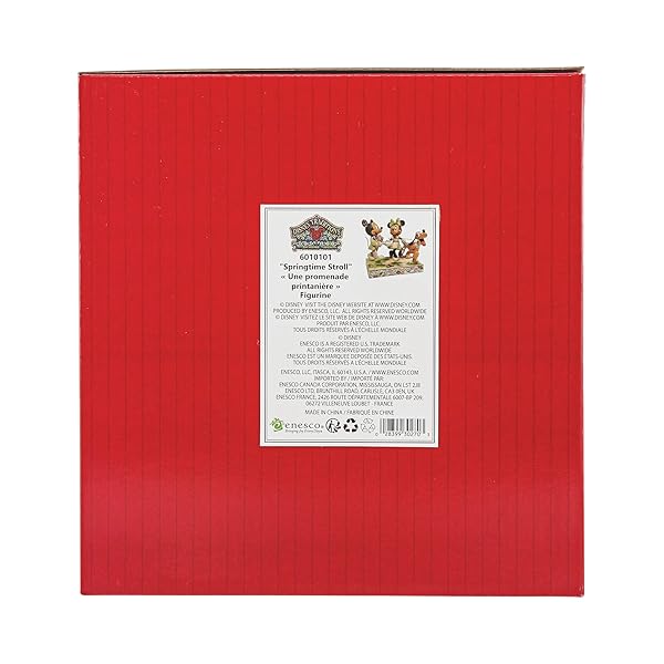 Enesco Enesco Jim Shore Disney Traditions Mickey & Minnie Mouse Walking Pluto Figurine - 5.67 Inch Multicolor Collectible - View 7 of 8