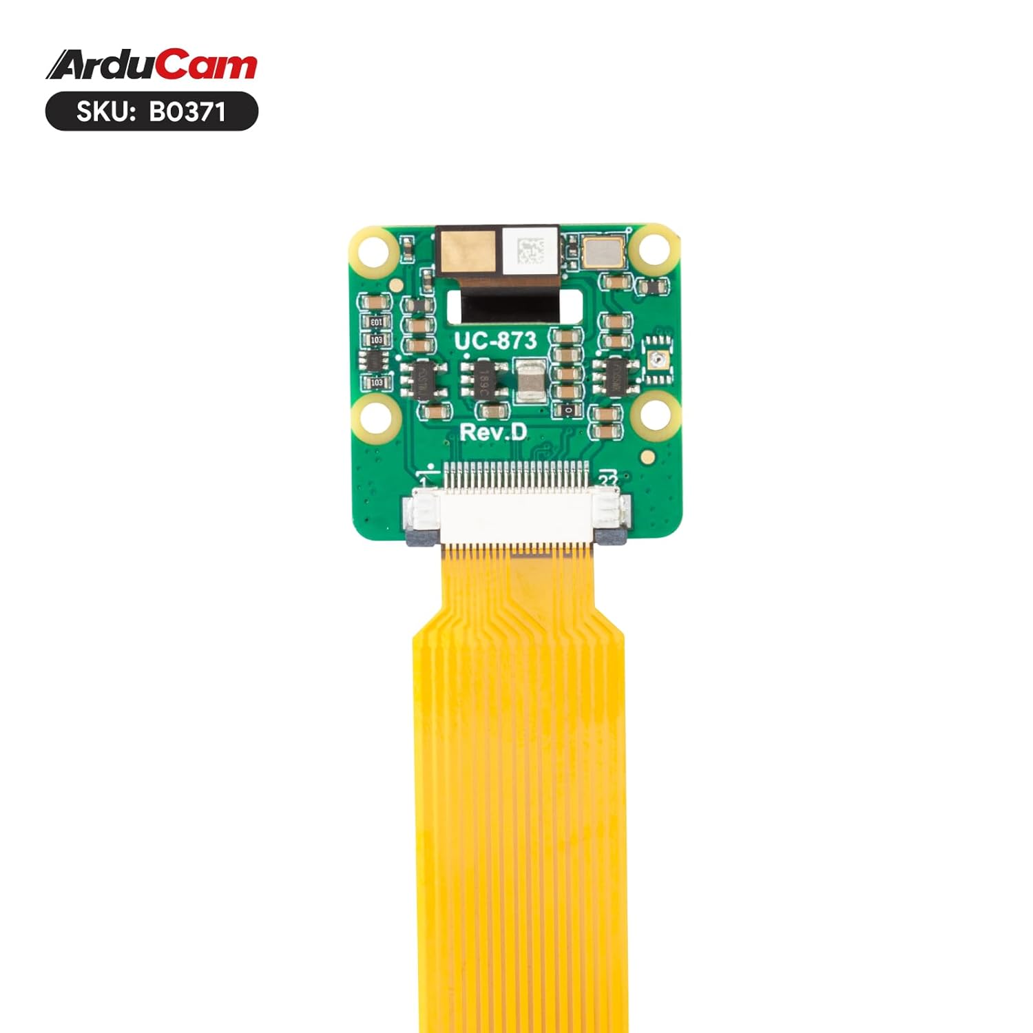 Arducam Arducam 16MP Autofocus Camera Module for Raspberry Pi with ABS Case High Resolution IMX519 for All Models - View 3 of 8