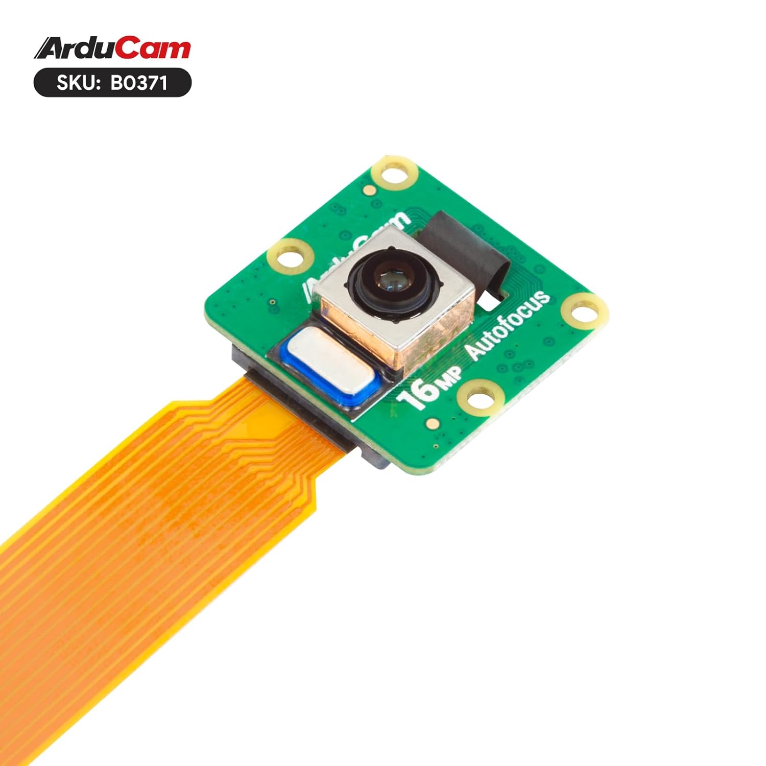 Arducam Arducam 16MP Autofocus Camera Module for Raspberry Pi with ABS Case High Resolution IMX519 for All Models - View 6 of 8