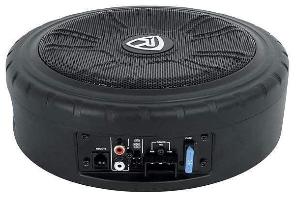 Rockville "Rockville WHEEL OF BASS 8" Slim Under-Seat Subwoofer for Trucks & Cars - Powerful Audio Upgrade" - View 6 of 11